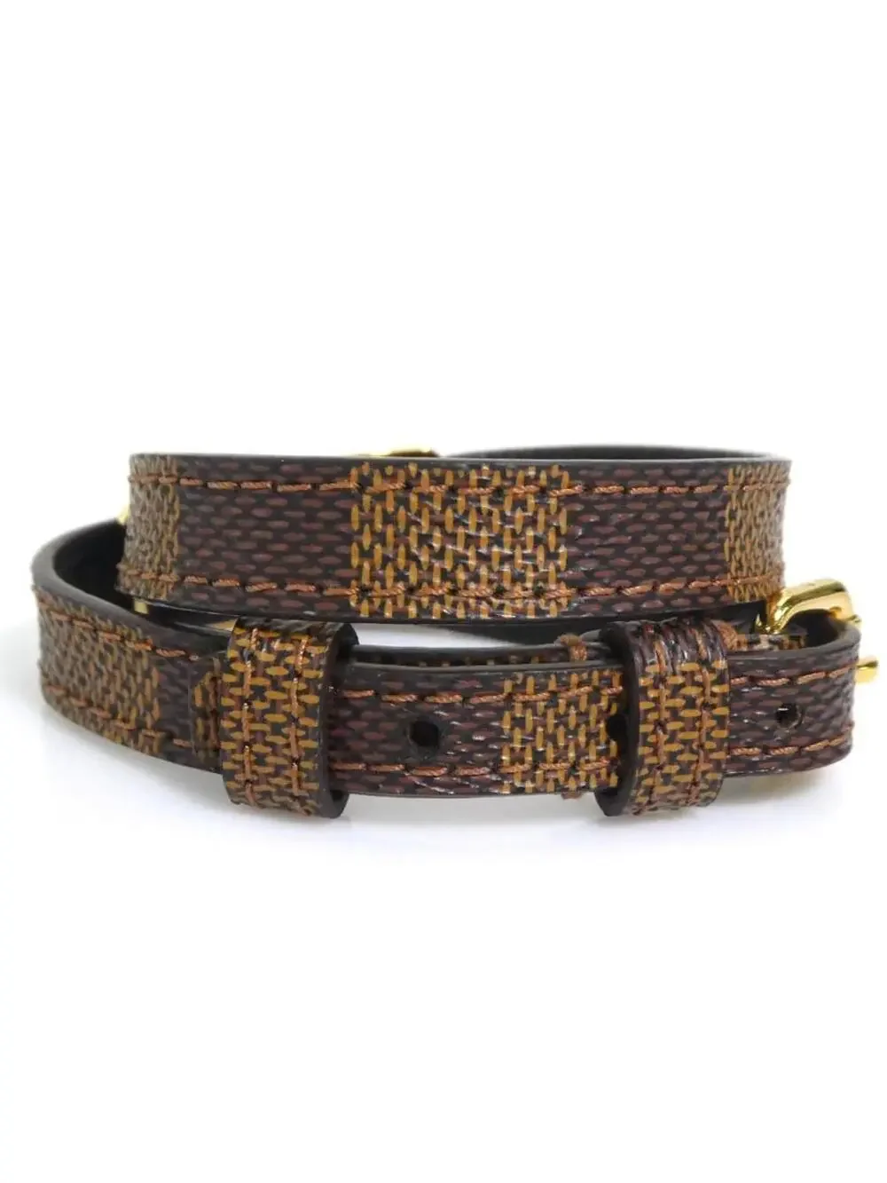 Auth Louis Vuitton Damier Ebene Sign It #302832L20B
